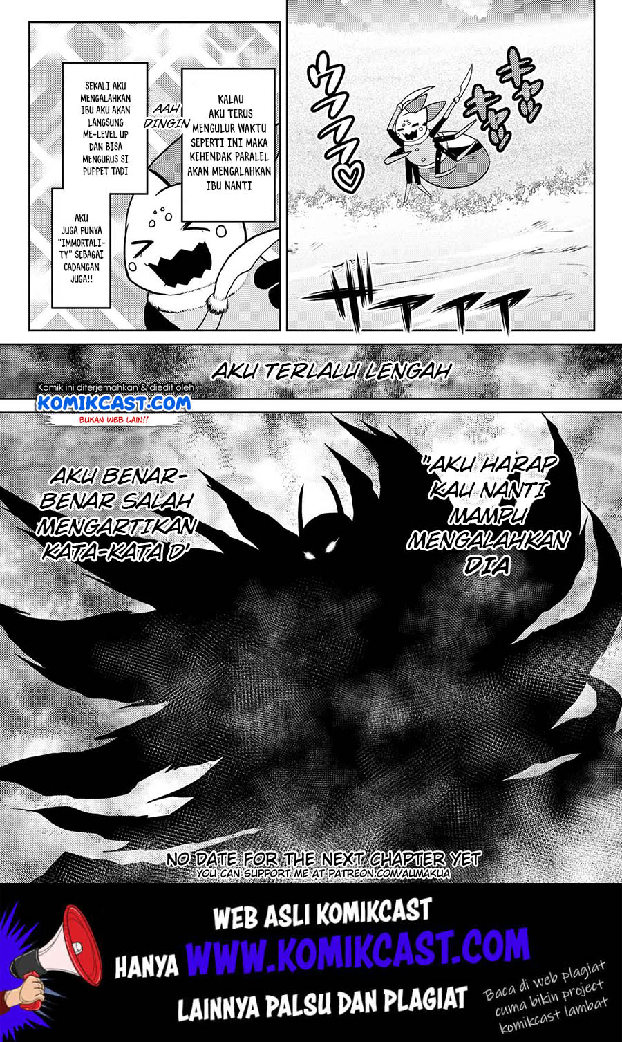 Kumo desu ga, Nani Ka? chapter 43
